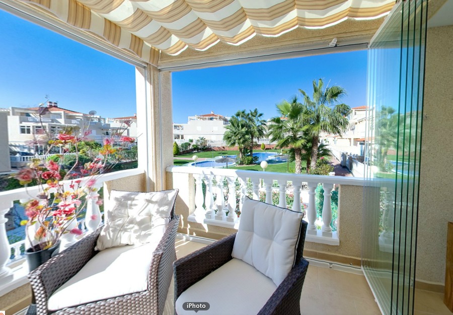 Cortina vidrio corredera-batiente