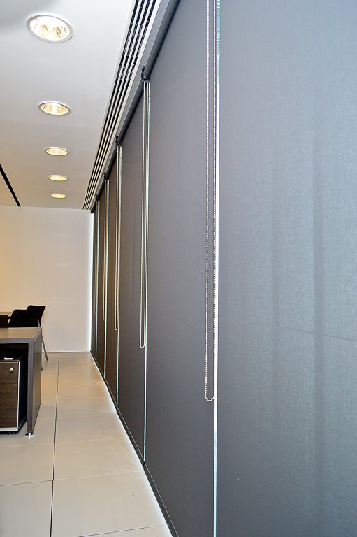 Cortinas enrollables en Despacho