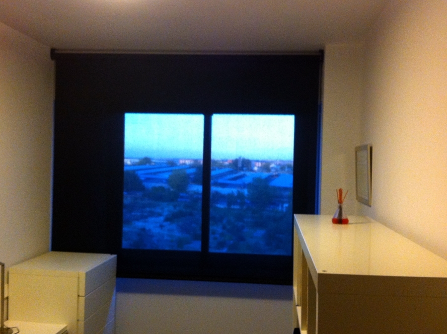 Cortinas enrollables tejido tecnico