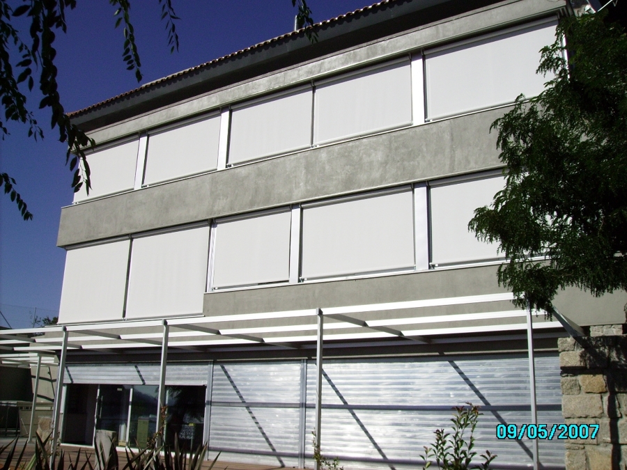 Cortinas enrollables tejido tecnico