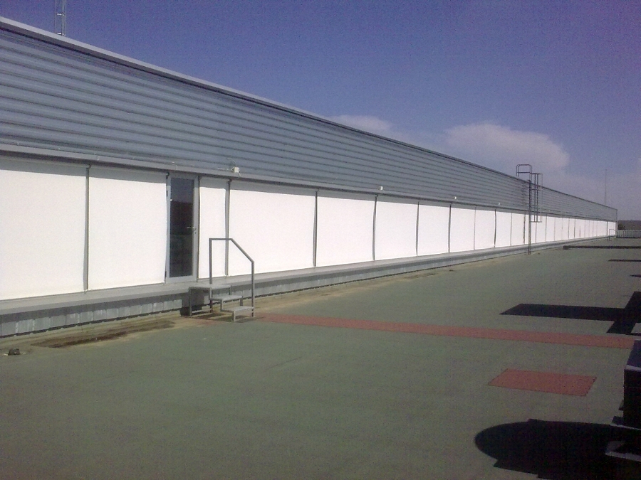 Cortinas enrollables tejido tecnico