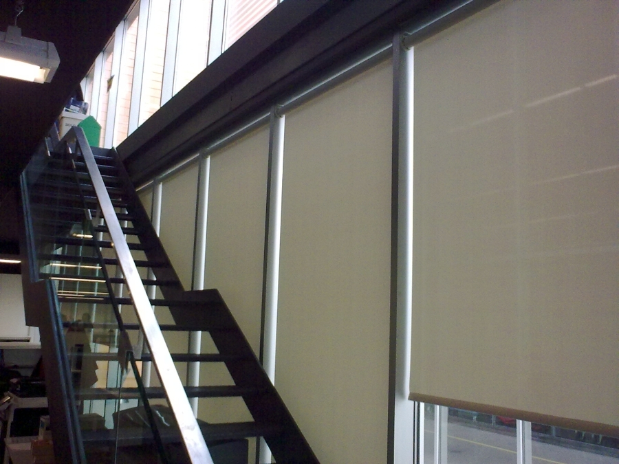 Cortinas enrollables tejido tecnico