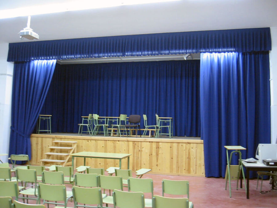 Cortinas espacios públicos