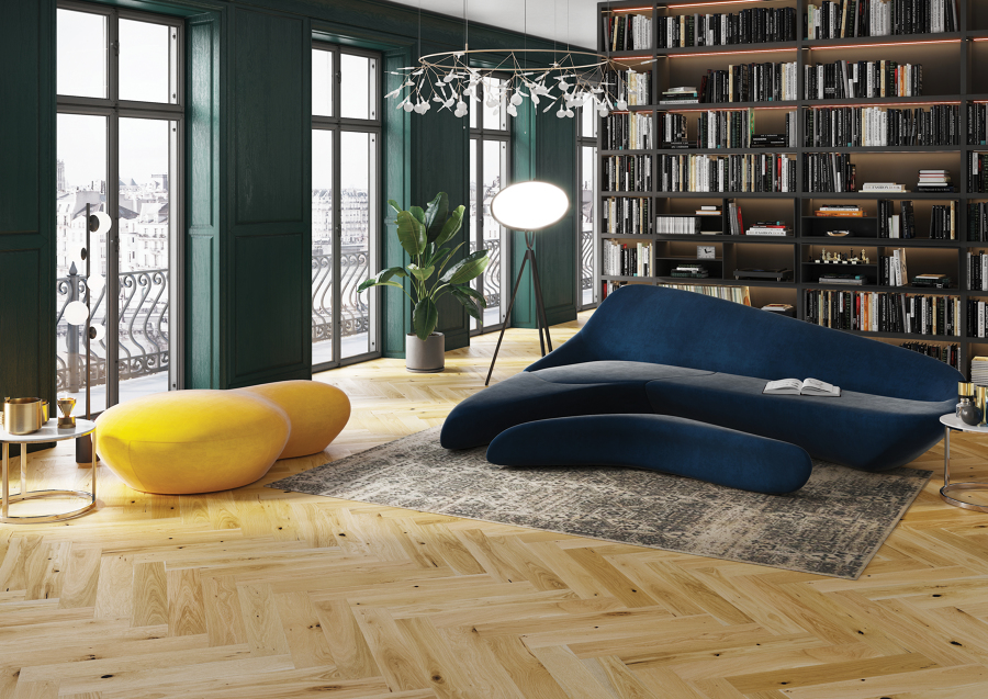Parquet natural espiga 5