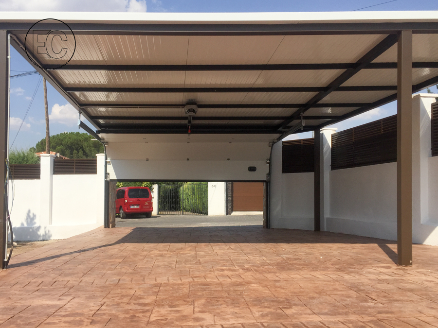 Hormigon pulido y cubierta