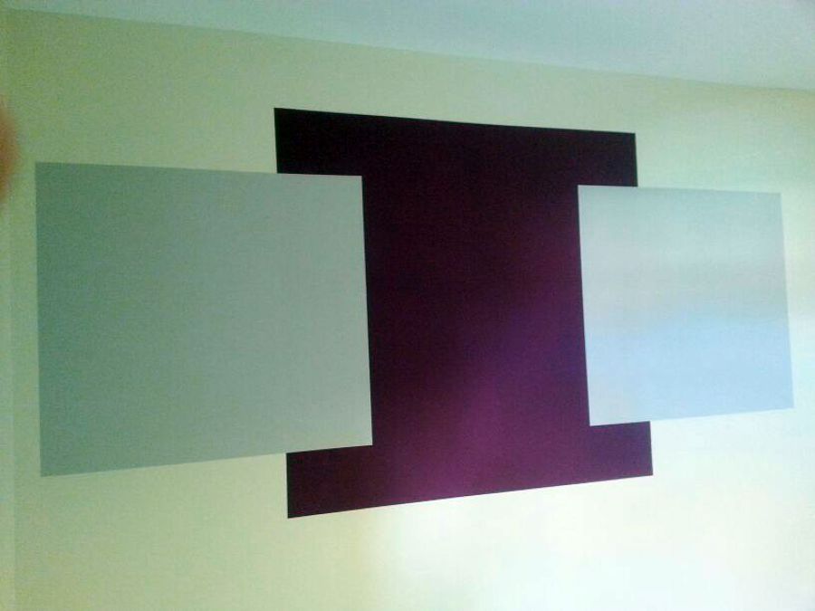 Cuadrados dos colores 