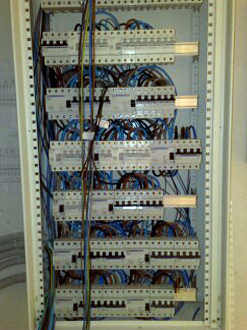 cuadro de garajes de publica concurrencia