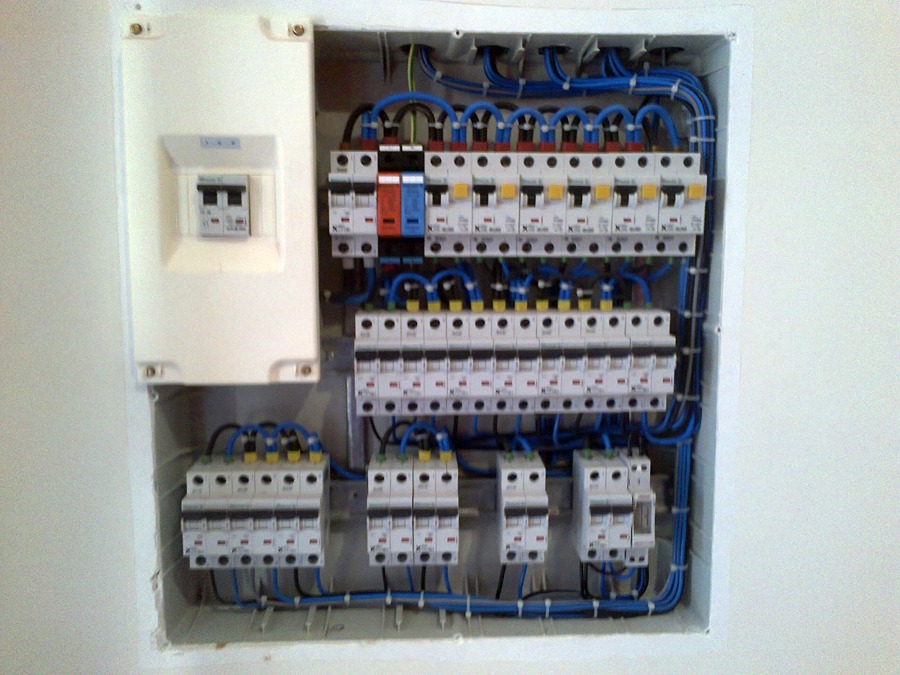 Cuadro eléctrico de vivienda