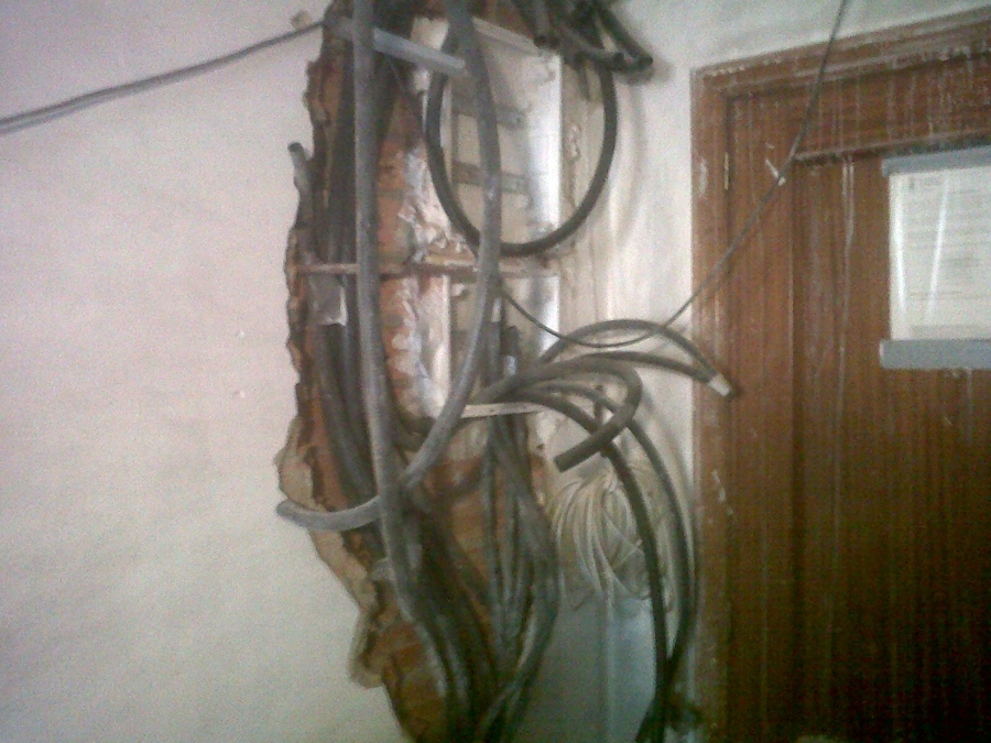 cuadro gral.de vivienda, en obra antes