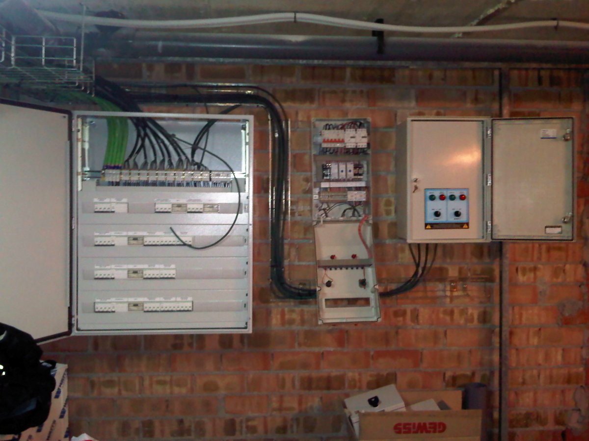 Cuadros eléctrico y control