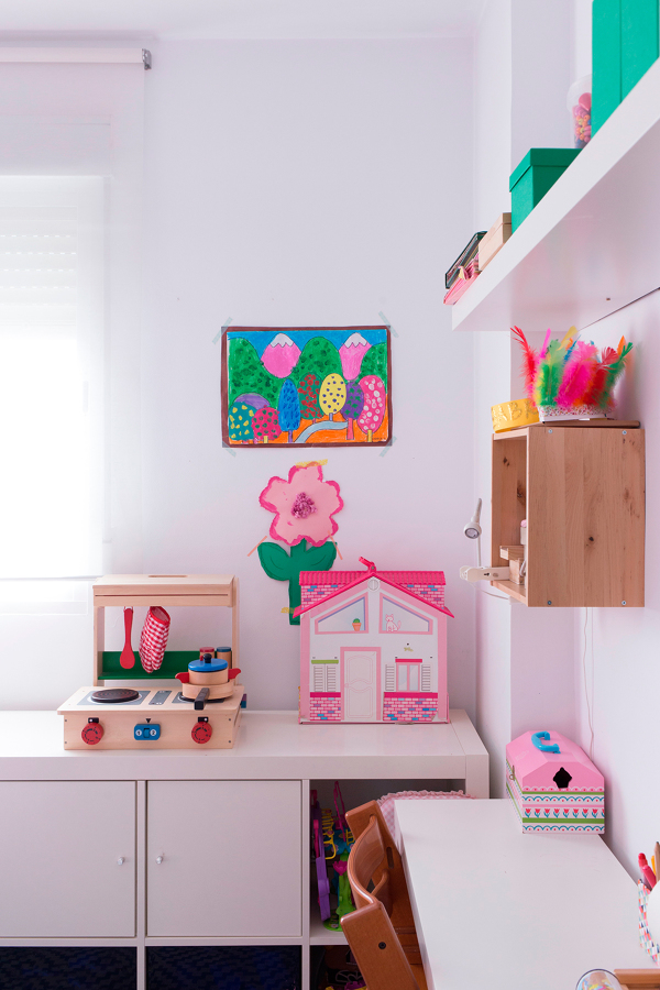 Cuarto de estudio infantil