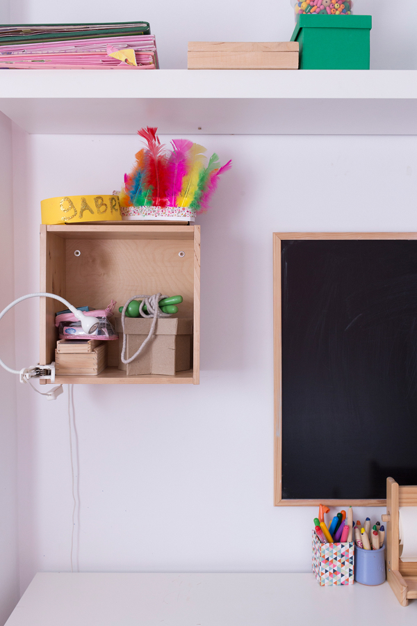 Cuarto de estudio infantil