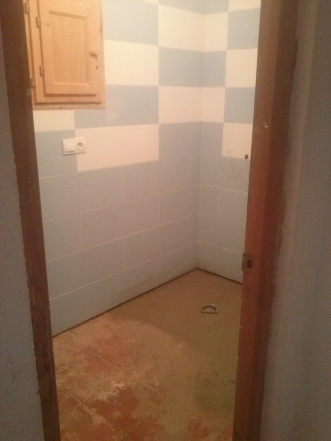 cuarto de baño casa de campo