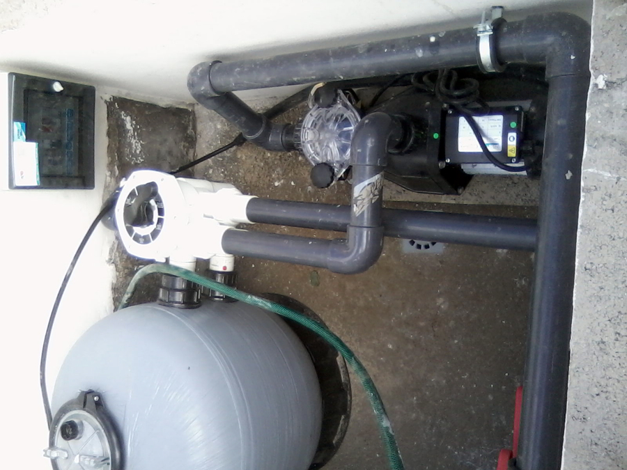 cuarto de filtracion de picina