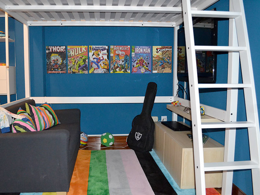 Pintura habitación juvenil