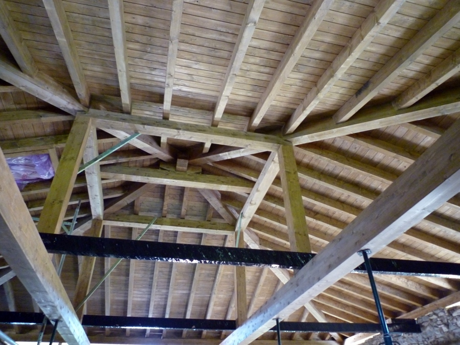 Cubierta a cuatro aguas