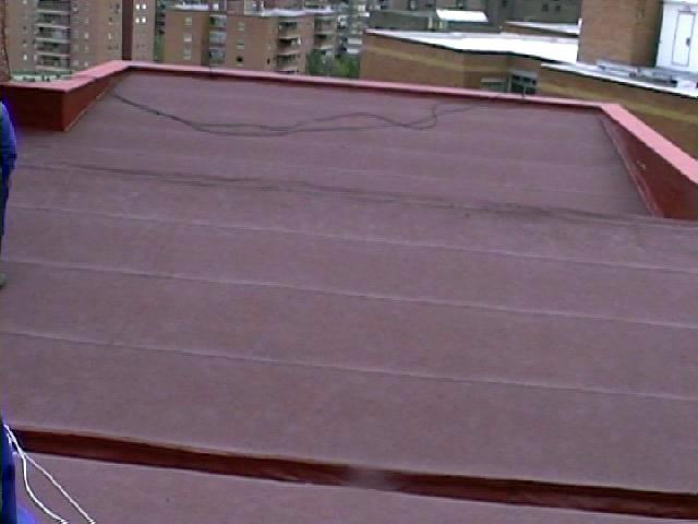 Cubierta autoprotegida