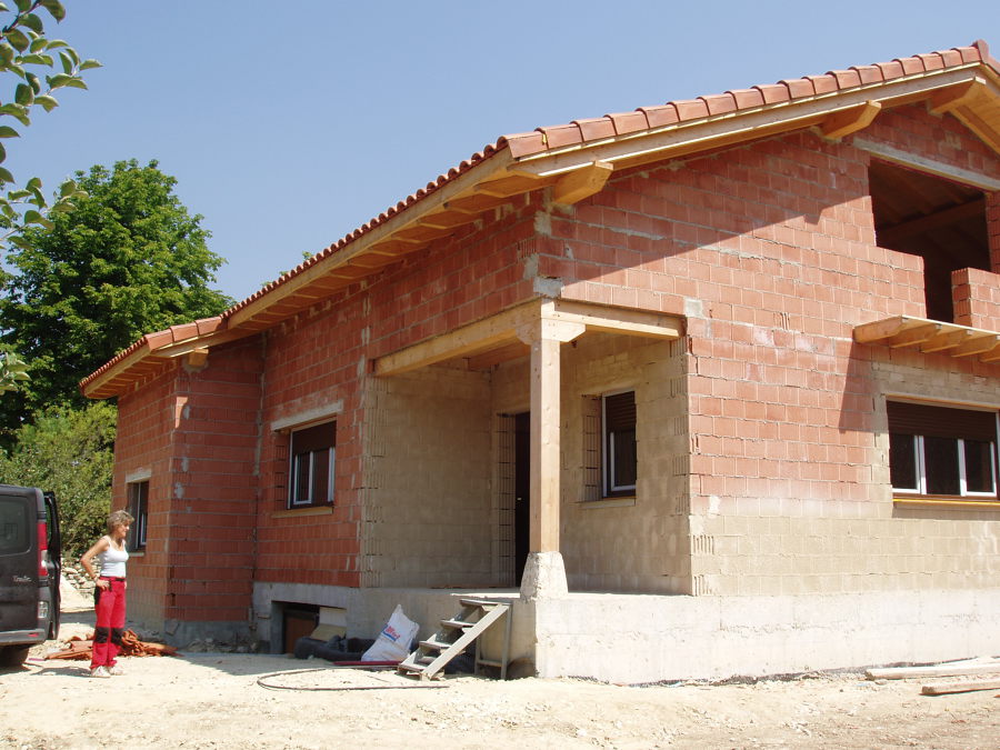 cubierta de madera  esterior