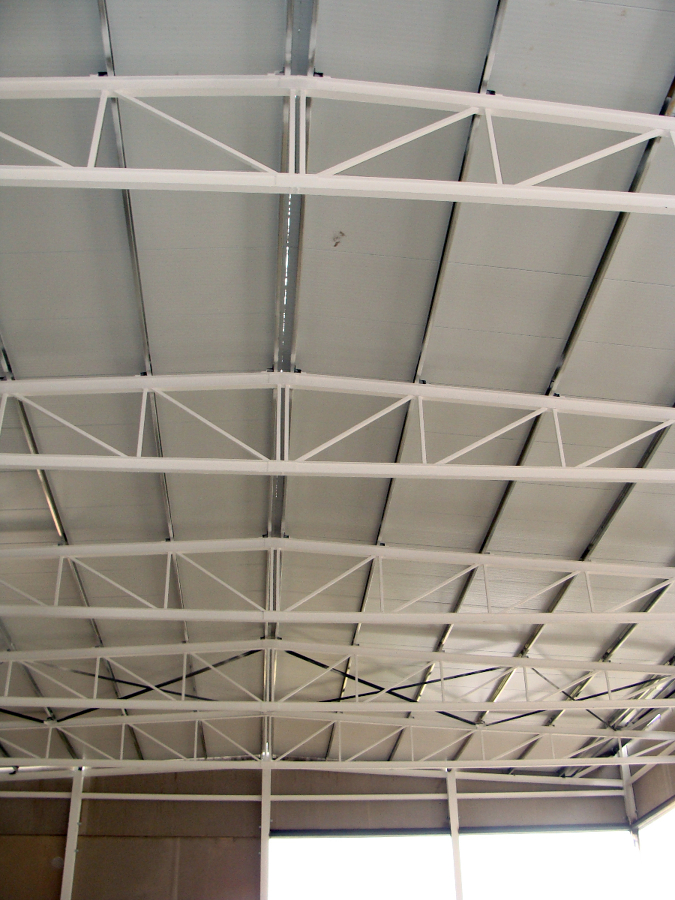 Cubierta panel sanwich