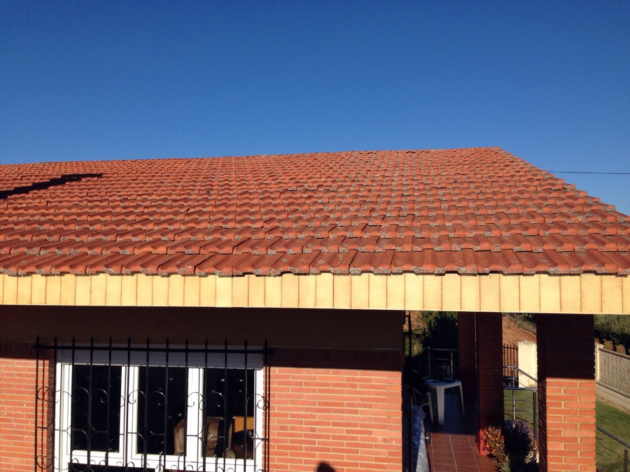 Cubierta realizada en Benazolve
