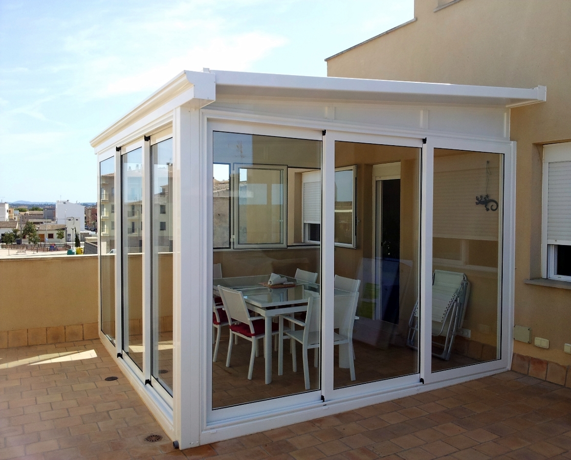 Cubierta sándwich aluminio 82mm y 3 carriles Magna