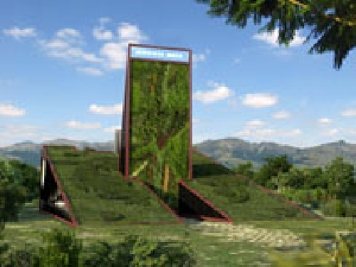 Cubierta y fachada vegetal