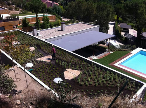 Cubiertas ajardinadas