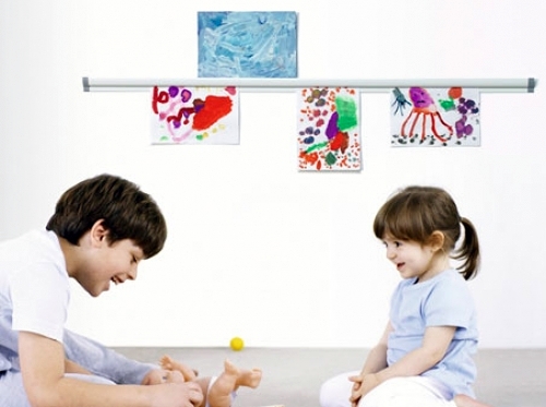 Cuelga los dibujos de tus hijos ¡de la forma más original!