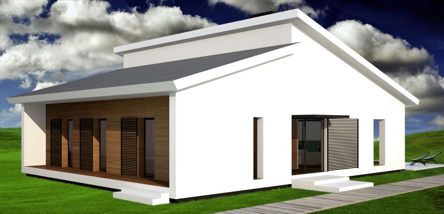 Vivienda en  Acero ligero