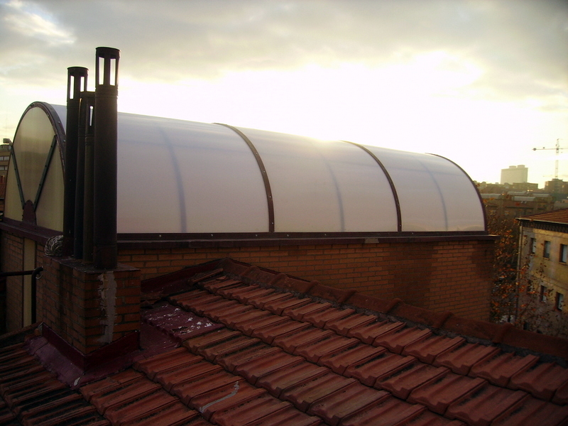 cupula de policarbonato