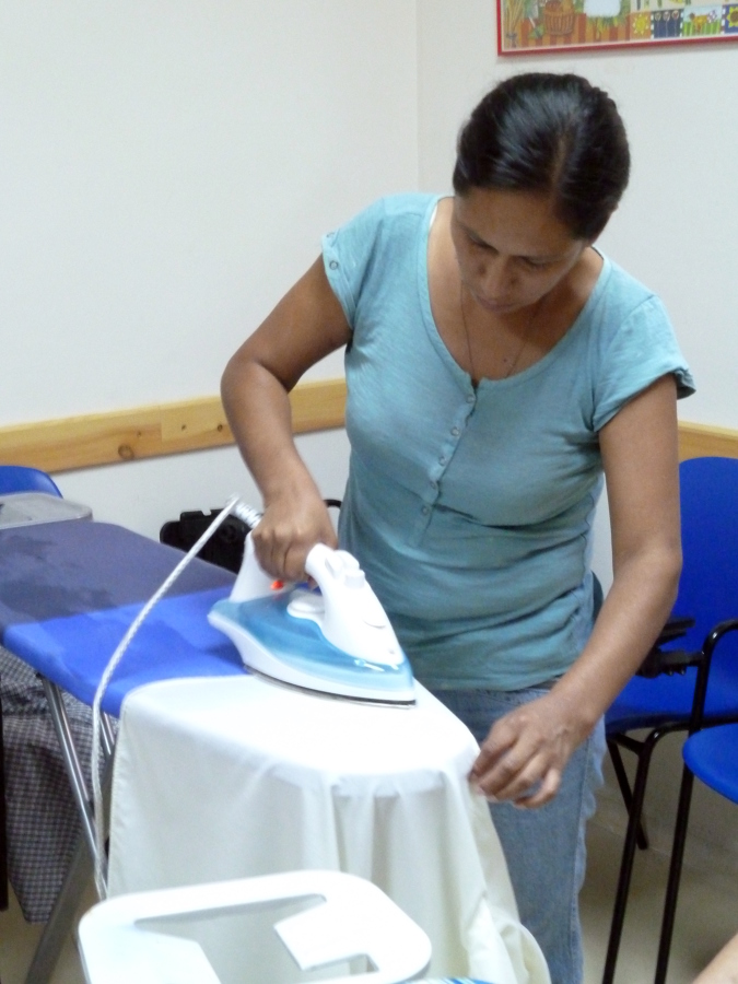 Curso sobre técnicas de planchado