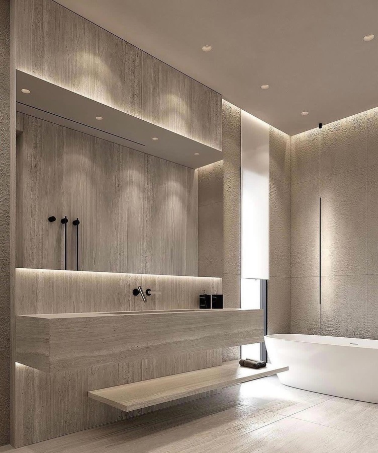 Reforma Baño Traventino