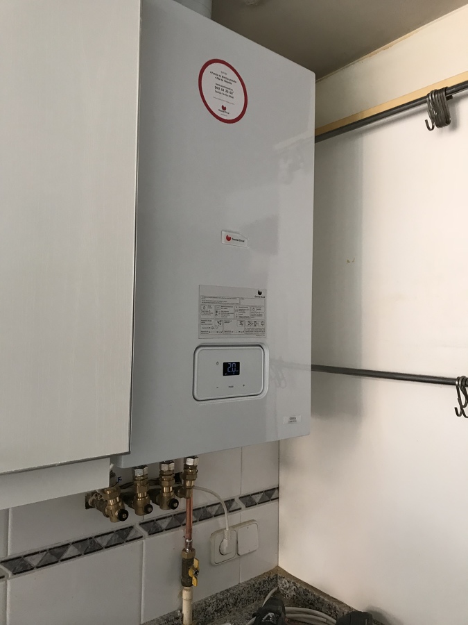 Caldera de condensación Herman micra condena 25 y 30 kw