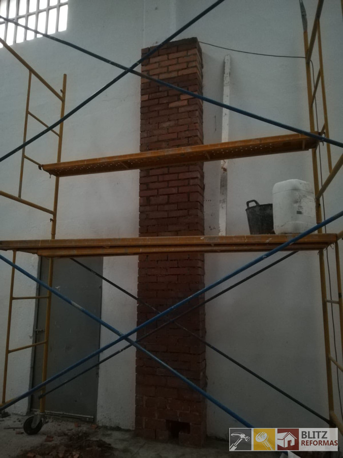 Chimenea rústica - Obra 542