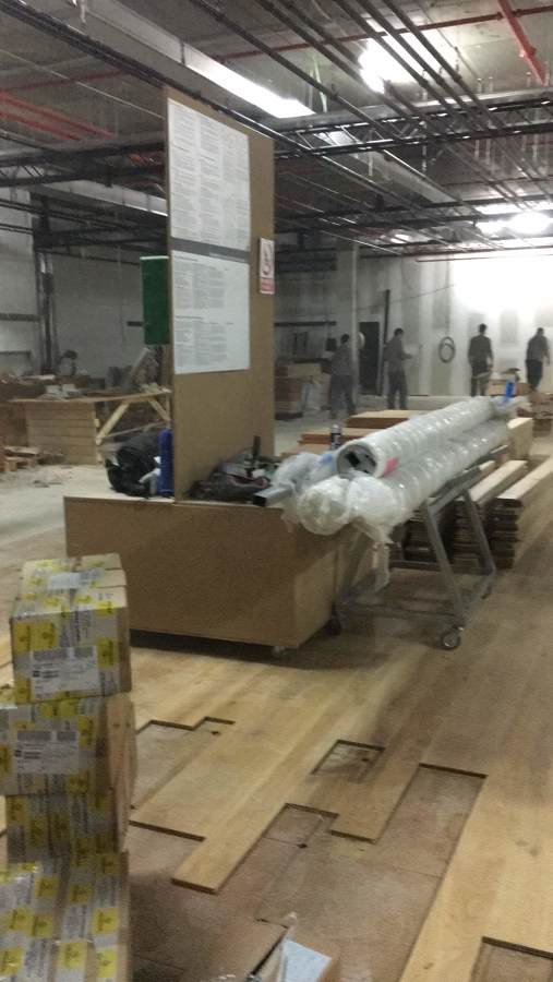 PREPARACIÓN DE PERSIANA DE SEGURIDAD PARA COMERCIO