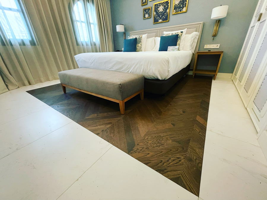 Parquet en espiga