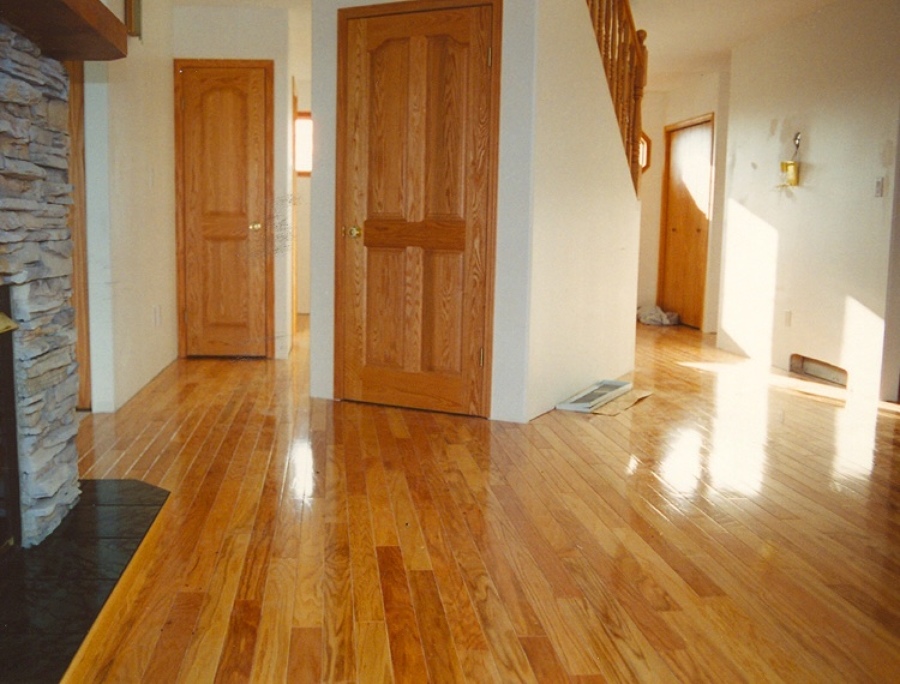 Limpieza después de barnizar suelo