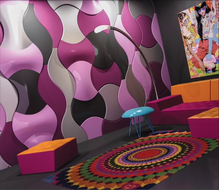 Paneles decorativos en 2D y 3D 