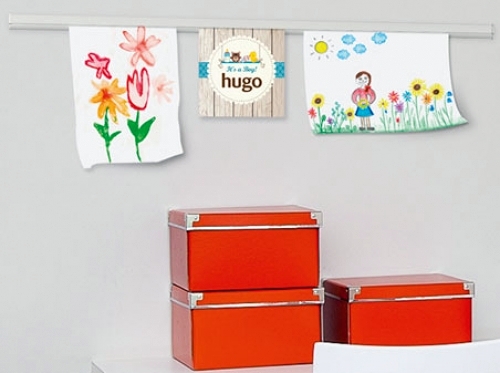 Decora con sus dibujos