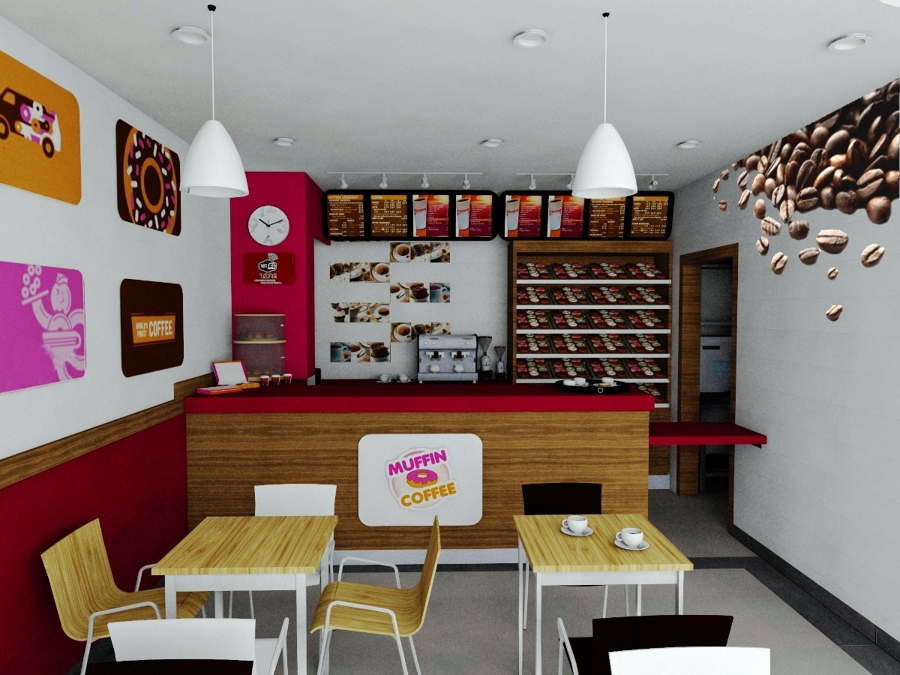 Decoración cafetería en Málaga 1