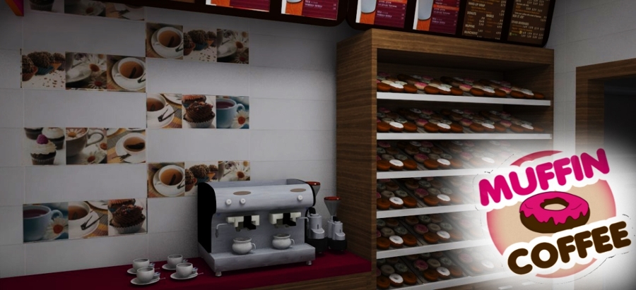 Decoración cafetería en Málaga 3