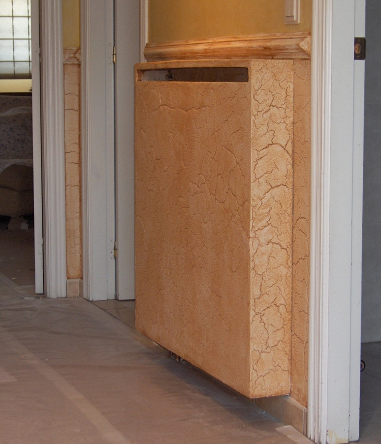 Decoración cubre radiador