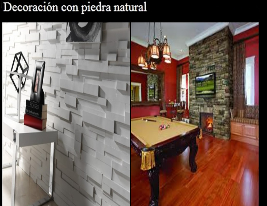 Decoracion en piedra