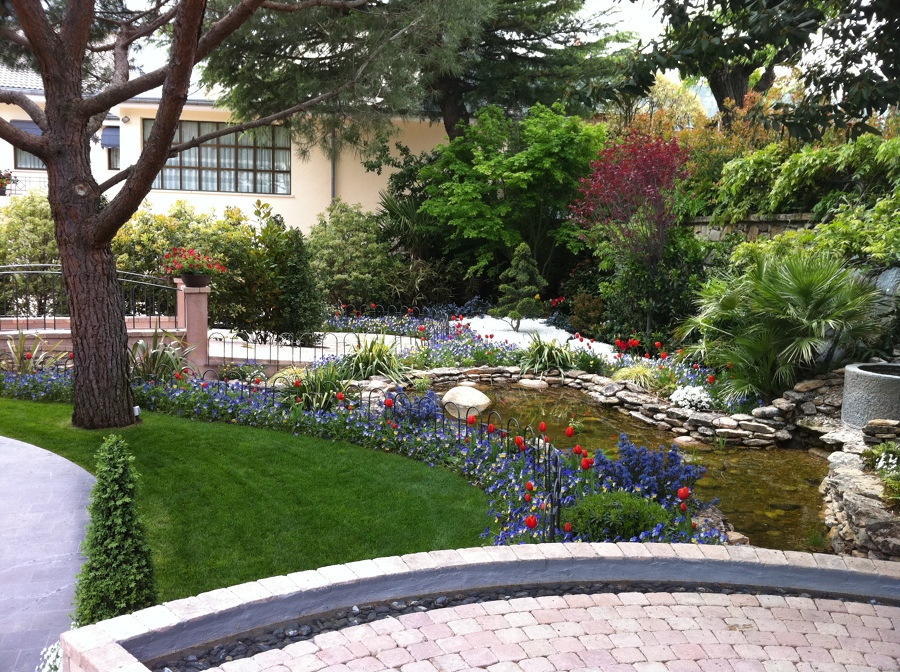 Decoración floral restaurante