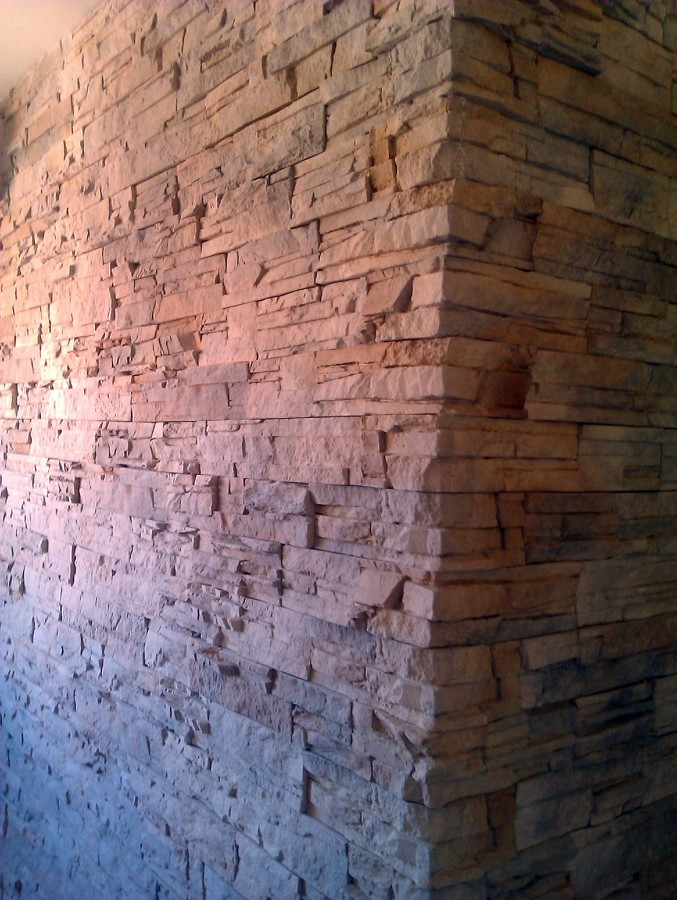 decoracion revestimiento de pared de piedra