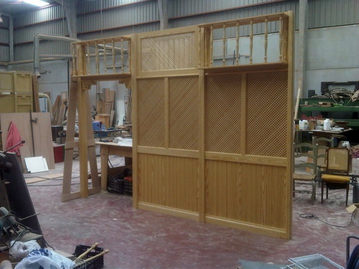 Decorado de caseta de feria de abril de sevilla