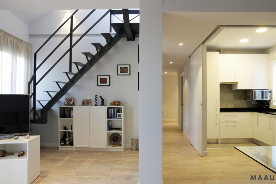 Comedor-Cocina-Acceso terraza. Delicias 19