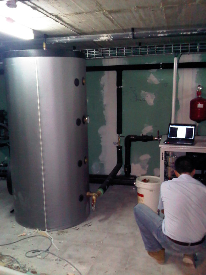 Deposito de inercia 1000l