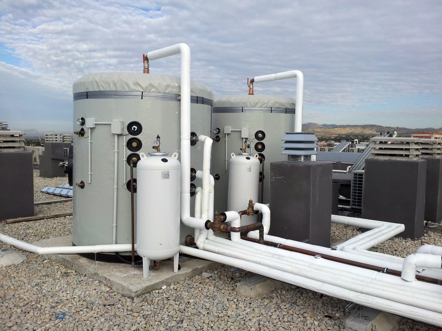 Depósitos de 4000 producción ACS.