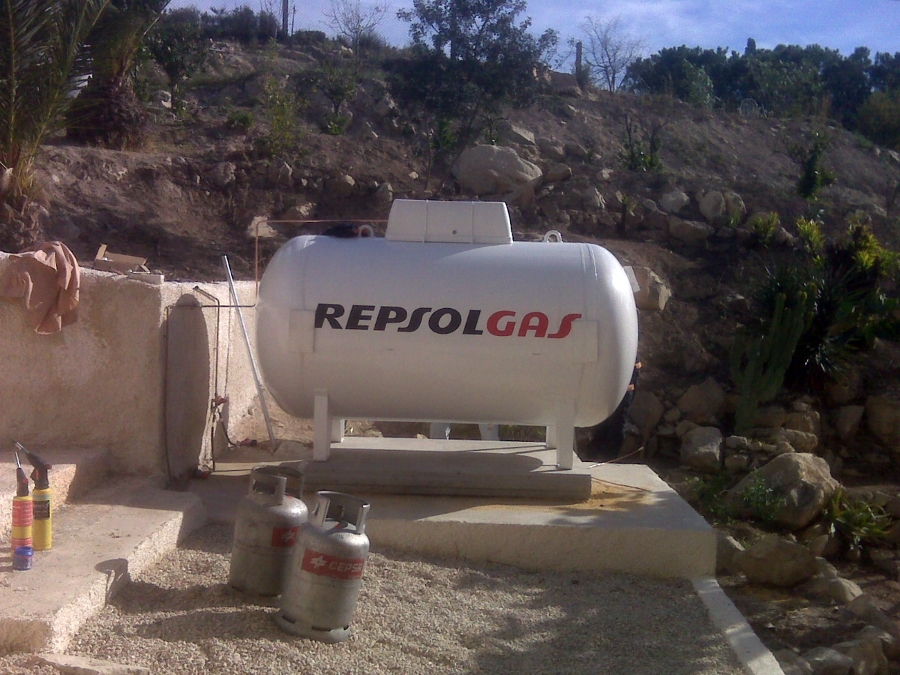 Depositos de gas propano